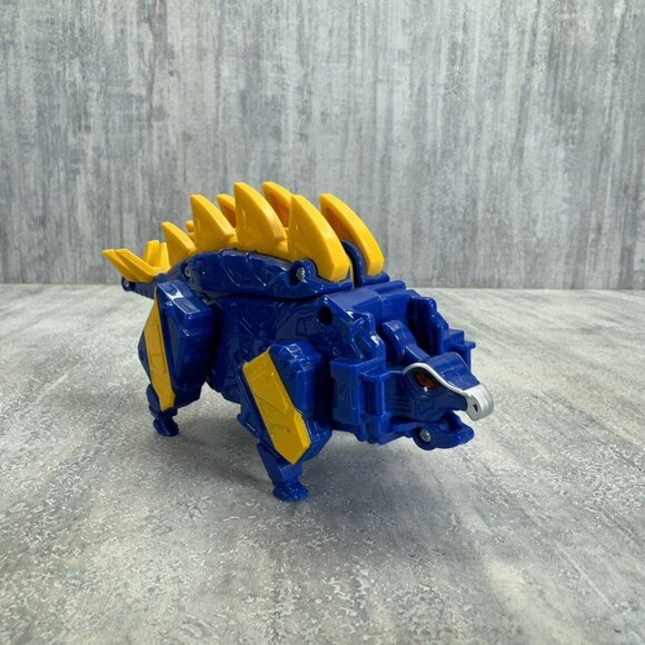 Power Rangers Dino Charge Megazord Blue Stegosaurus Zord Arm Great Shape See Pic - Picture 1 of 6